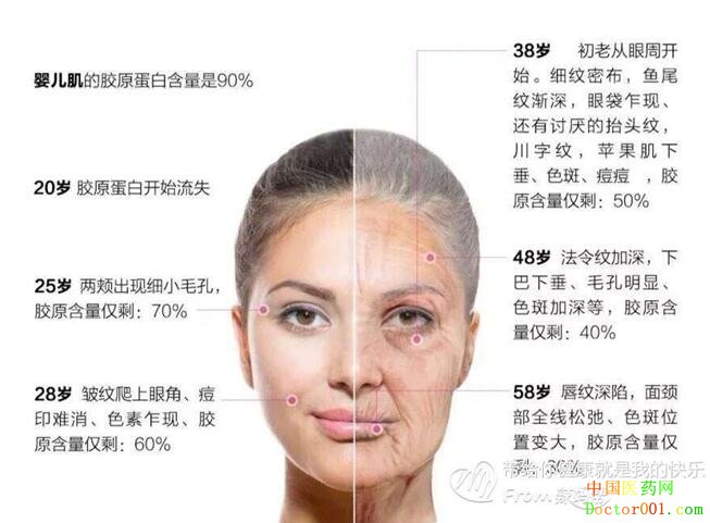 胶原蛋白说,你不再年轻! 胶原蛋白说,你不再年轻!